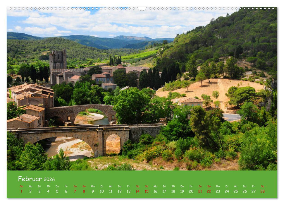 Quer durch Südfrankreich (CALVENDO Premium Wandkalender 2026)
