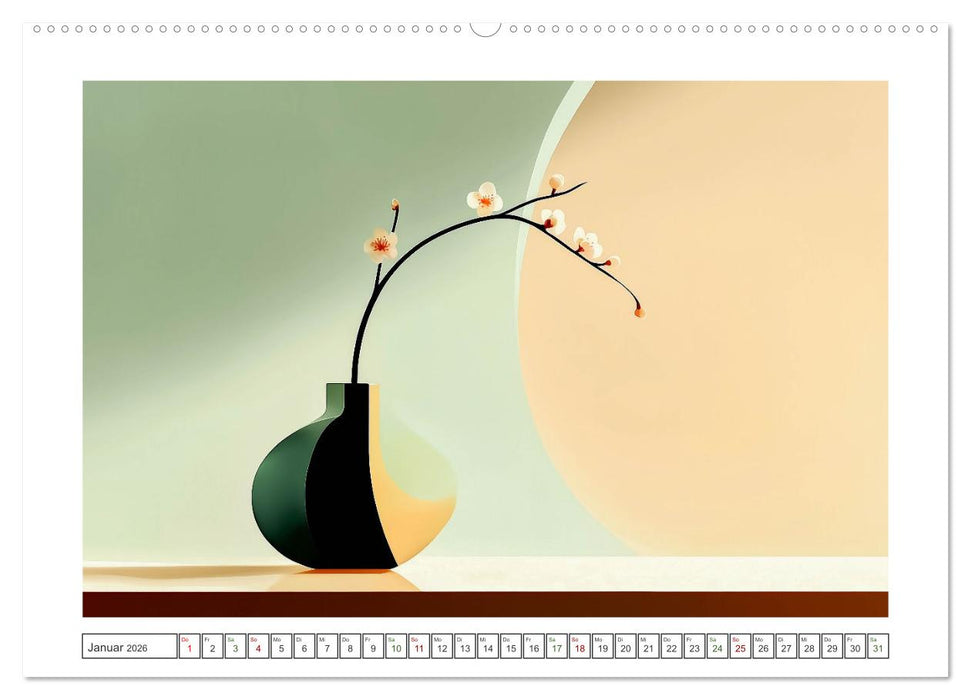 Japandi-Design (CALVENDO Wandkalender 2026)