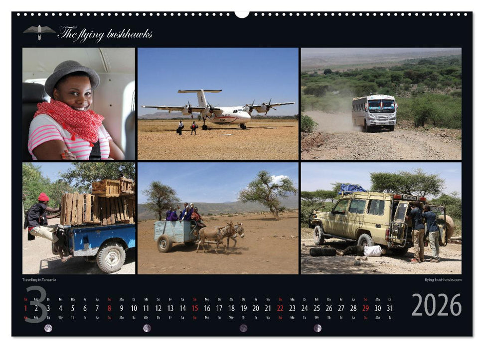 Tansania Blickwinkel 2026 (CALVENDO Premium Wandkalender 2026)