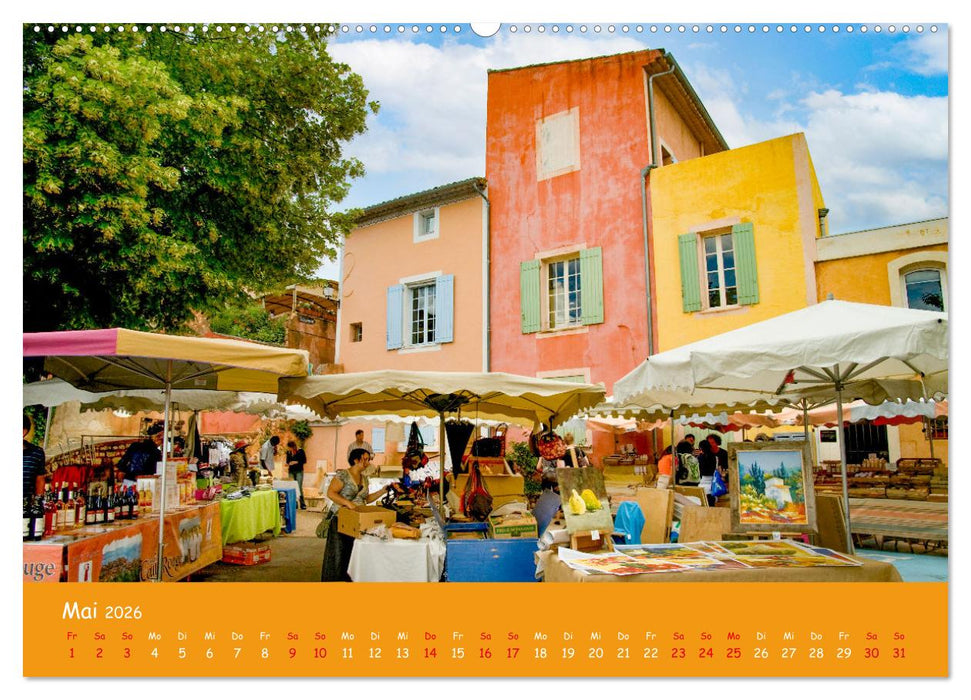 Quer durch Südfrankreich (CALVENDO Wandkalender 2026)