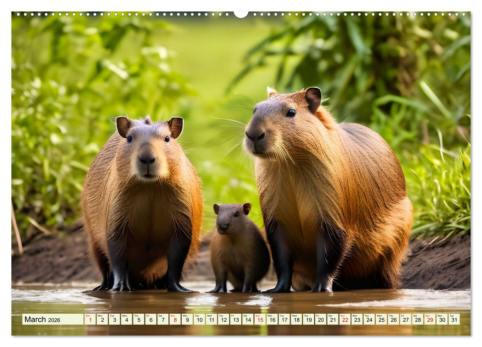 South America's impressive wildlife (CALVENDO Monthly Calendar 2026)