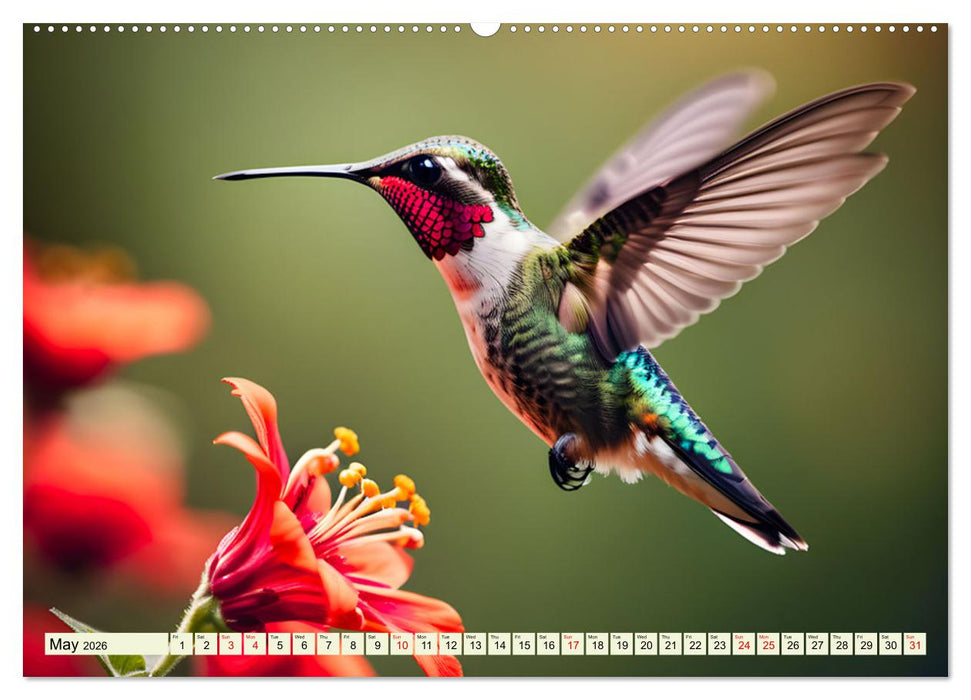 South America's impressive wildlife (CALVENDO Monthly Calendar 2026)