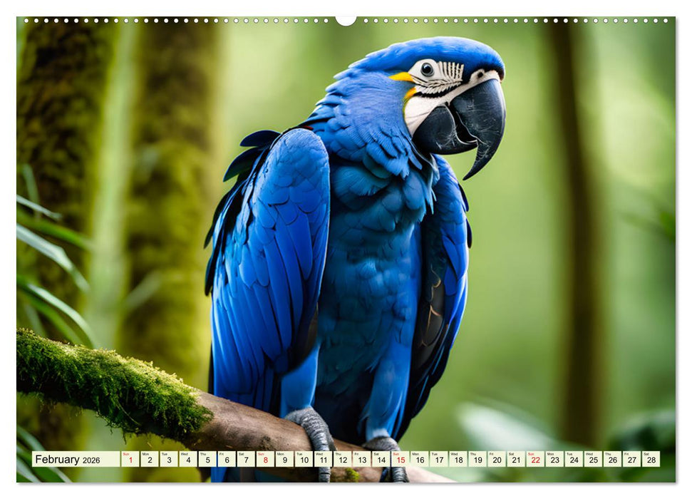 South America's impressive wildlife (CALVENDO Premium-Calendar 2026)