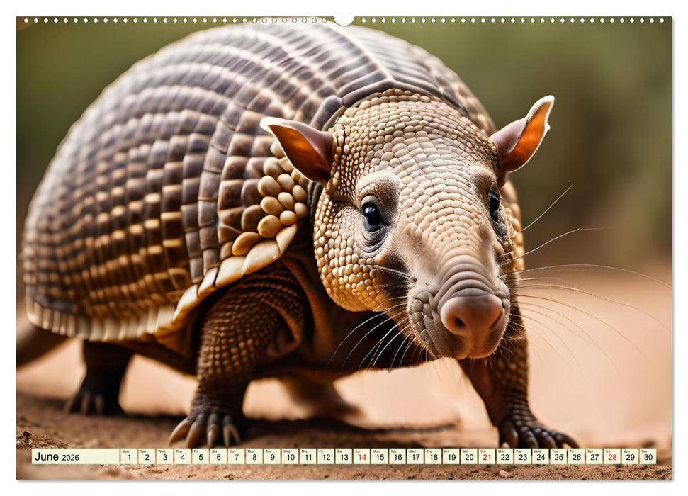 South America's impressive wildlife (CALVENDO Premium-Calendar 2026)