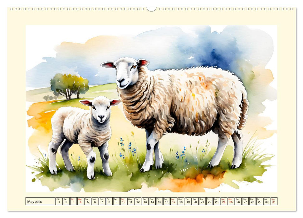 The magic of the seasons (CALVENDO Monthly Calendar 2026)