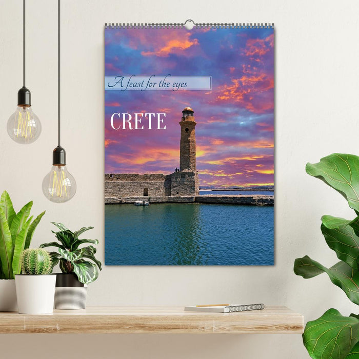 A feast for the eyes - Crete (CALVENDO Monthly Calendar 2026)