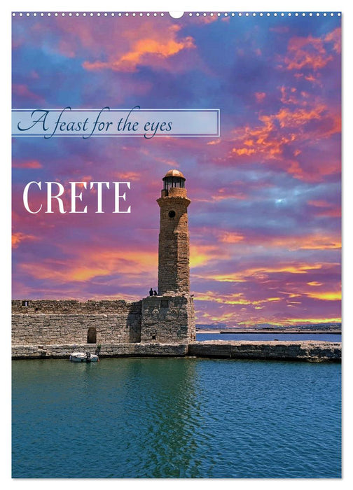 A feast for the eyes - Crete (CALVENDO Monthly Calendar 2026)