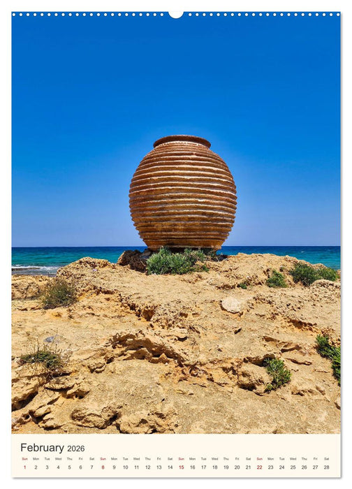 A feast for the eyes - Crete (CALVENDO Monthly Calendar 2026)