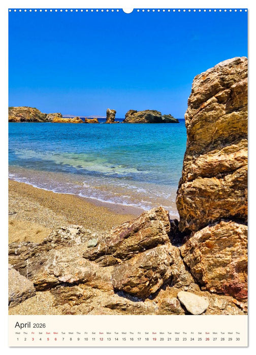 A feast for the eyes - Crete (CALVENDO Monthly Calendar 2026)