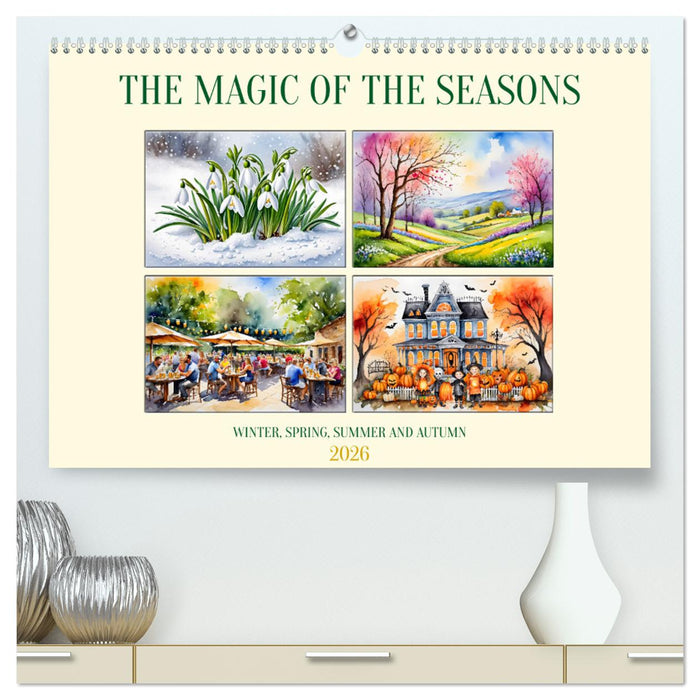 The magic of the seasons (CALVENDO Premium-Calendar 2026)