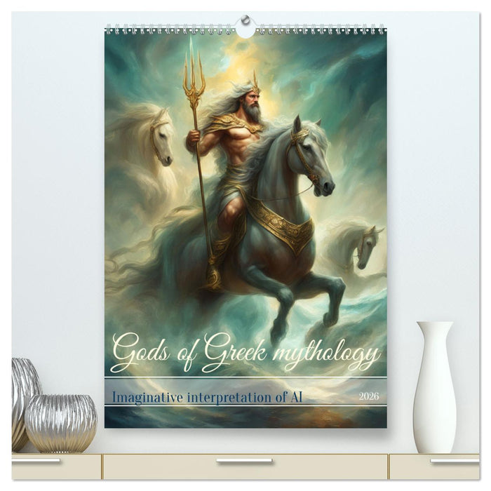 Gods of Greek mythology (CALVENDO Premium-Calendar 2026)