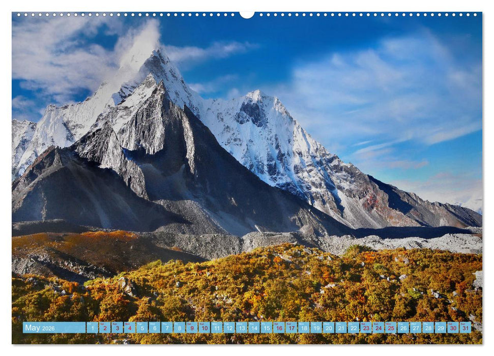 Mountains of The World (CALVENDO Premium-Calendar 2026)