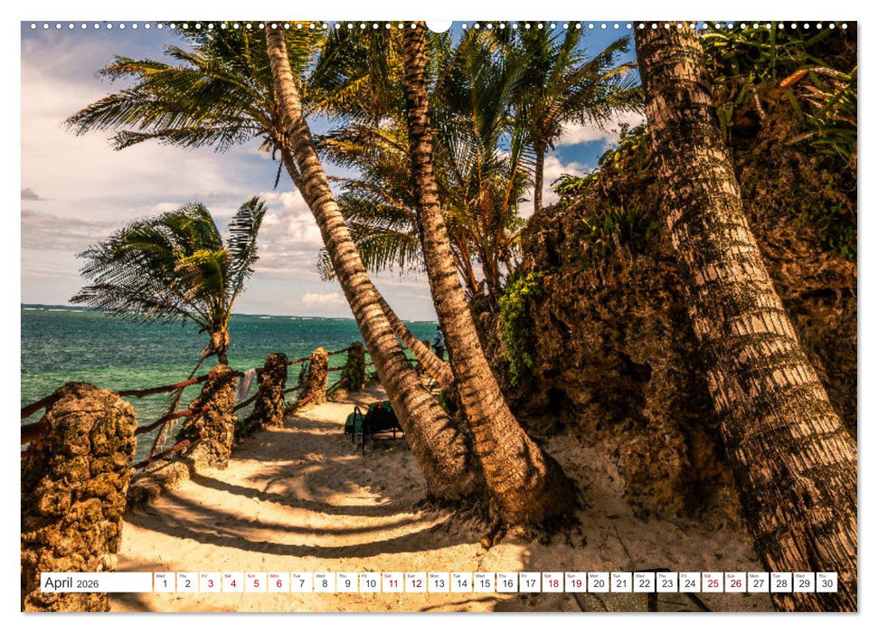 Beaches of the world (CALVENDO Monthly Calendar 2026)