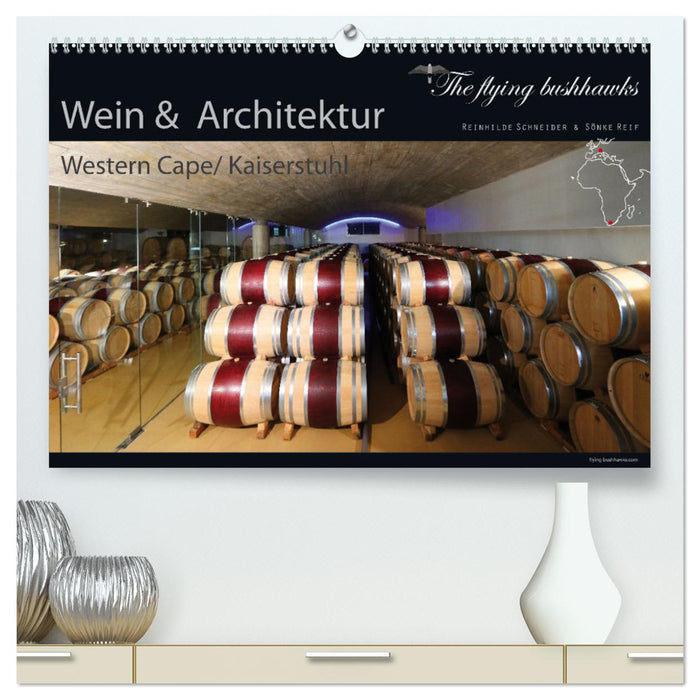 Wein & Architektur 2026 (CALVENDO Premium Wandkalender 2026)