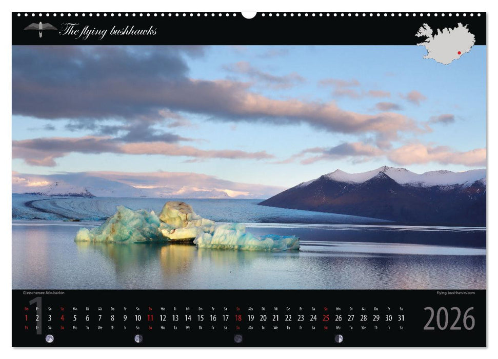 Island Blickwinkel 2026 (CALVENDO Premium Wandkalender 2026)