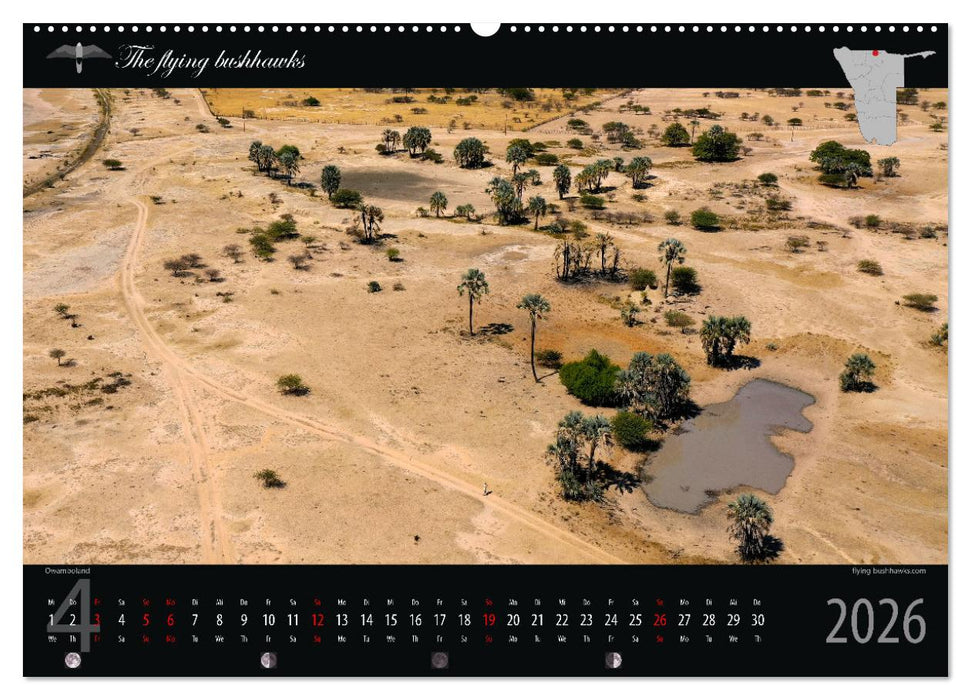 Namibia Blickwinkel 2026 (CALVENDO Premium Wandkalender 2026)