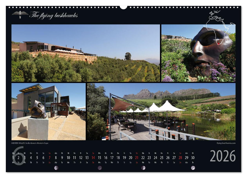 Wein & Architektur 2026 (CALVENDO Wandkalender 2026)