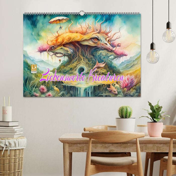 Liebenswerte Kreaturen (CALVENDO Wandkalender 2026)