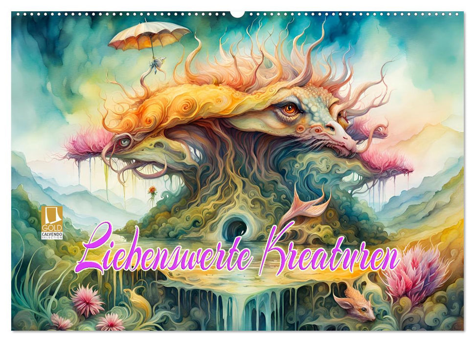 Liebenswerte Kreaturen (CALVENDO Wandkalender 2026)
