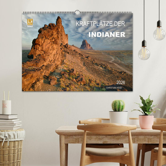 Kraftplätze der Indianer (CALVENDO Wandkalender 2026)