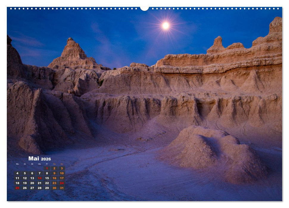 Kraftplätze der Indianer (CALVENDO Wandkalender 2026)