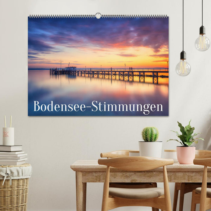 Bodensee-Stimmungen (CALVENDO Wandkalender 2026)