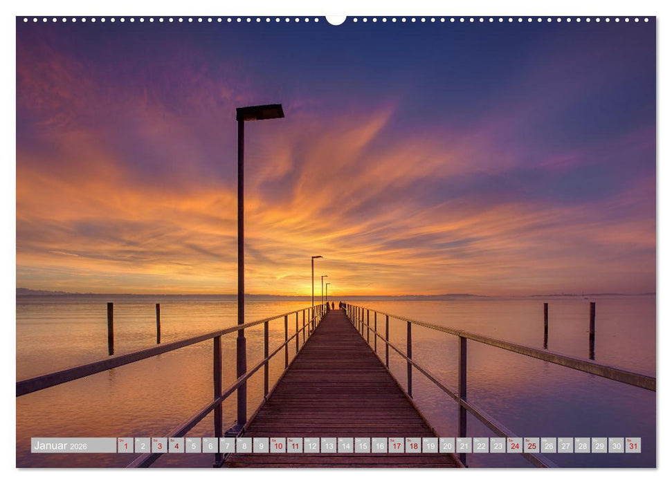 Bodensee-Stimmungen (CALVENDO Wandkalender 2026)