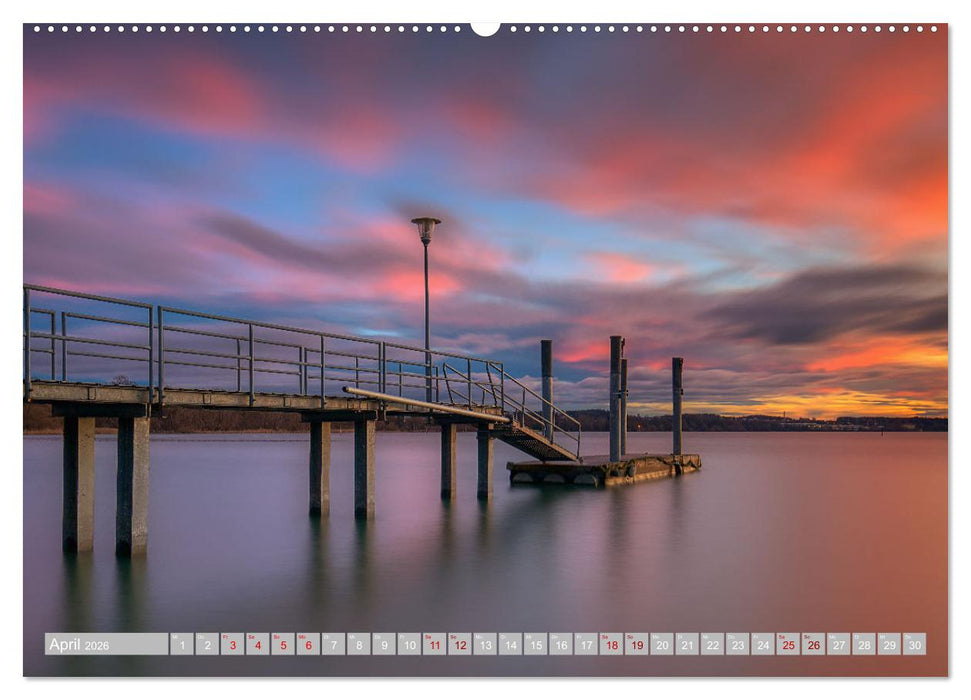 Bodensee-Stimmungen (CALVENDO Wandkalender 2026)