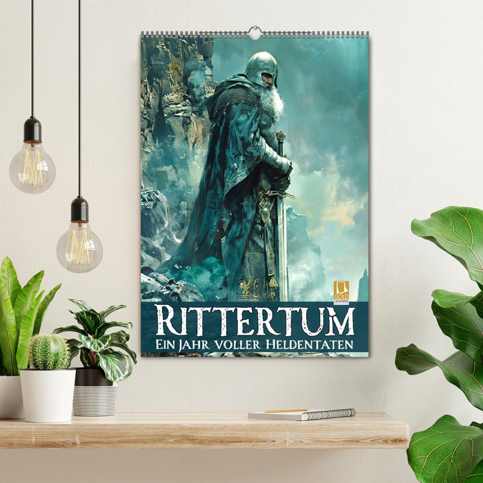 Rittertum - ein Jahr voller Heldentaten (CALVENDO Wandkalender 2026)