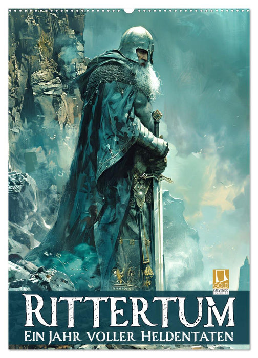 Rittertum - ein Jahr voller Heldentaten (CALVENDO Wandkalender 2026)