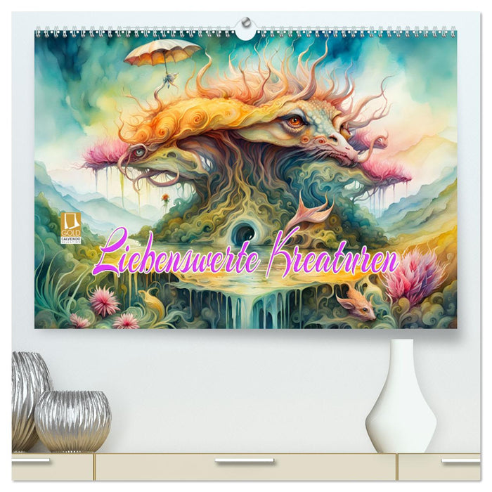 Liebenswerte Kreaturen (CALVENDO Premium Wandkalender 2026)