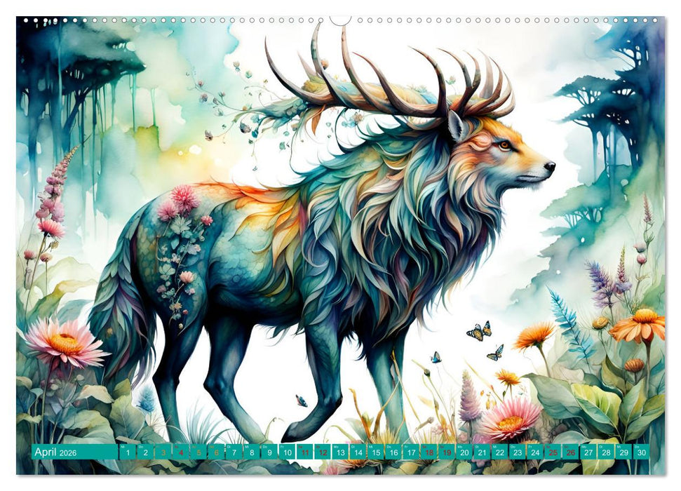 Liebenswerte Kreaturen (CALVENDO Premium Wandkalender 2026)