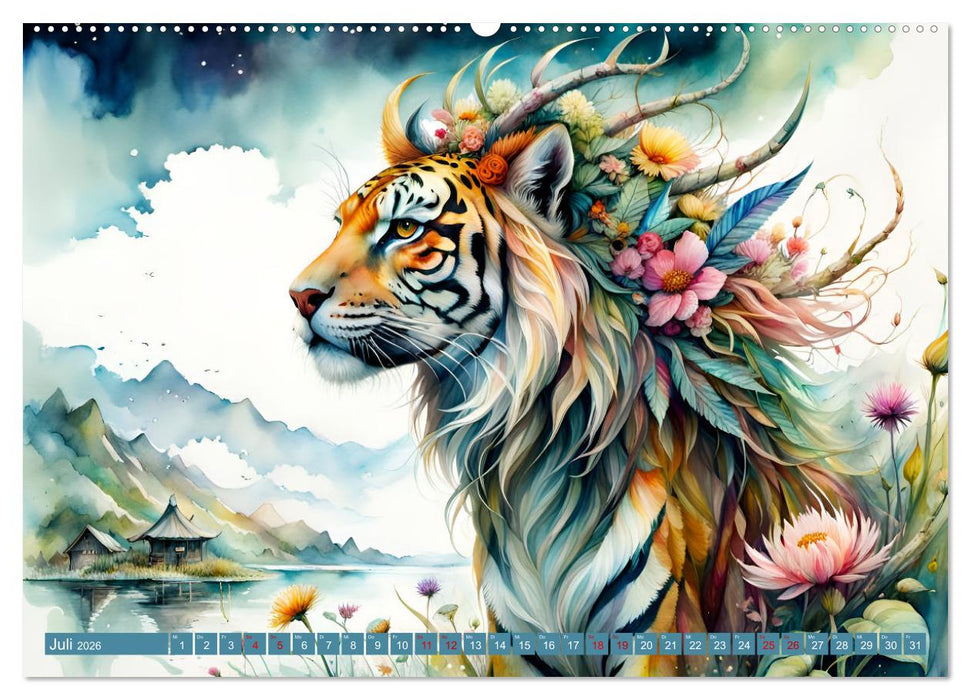 Liebenswerte Kreaturen (CALVENDO Premium Wandkalender 2026)