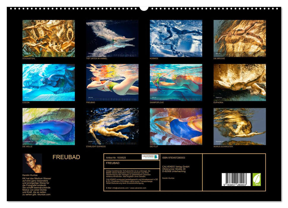 FREUBAD (CALVENDO Premium Wandkalender 2026)