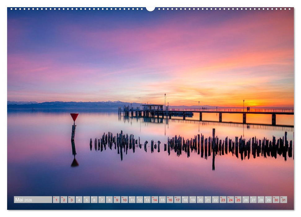 Bodensee-Stimmungen (CALVENDO Premium Wandkalender 2026)