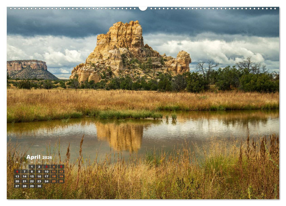 Kraftplätze der Indianer (CALVENDO Premium Wandkalender 2026)