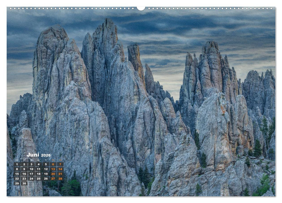 Kraftplätze der Indianer (CALVENDO Premium Wandkalender 2026)