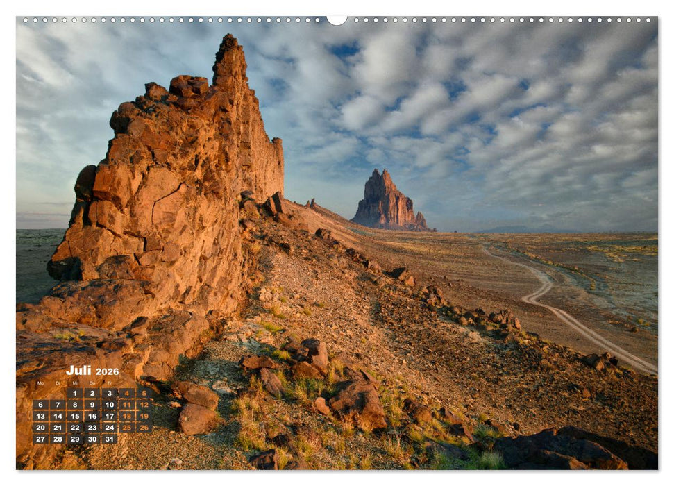 Kraftplätze der Indianer (CALVENDO Premium Wandkalender 2026)