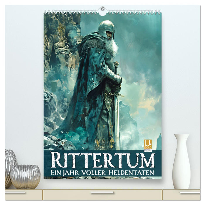 Rittertum - ein Jahr voller Heldentaten (CALVENDO Premium Wandkalender 2026)