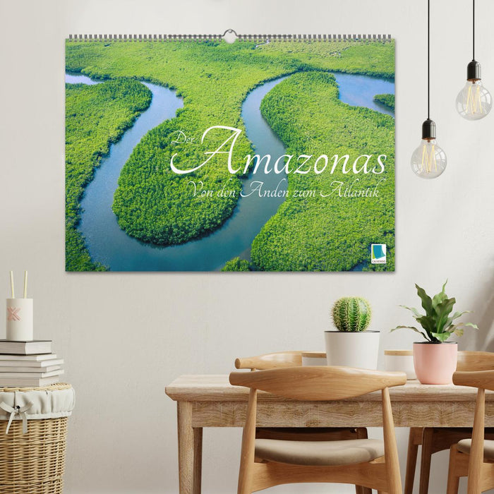 Der Amazonas: von den Anden zum Atlantik (CALVENDO Wandkalender 2026)