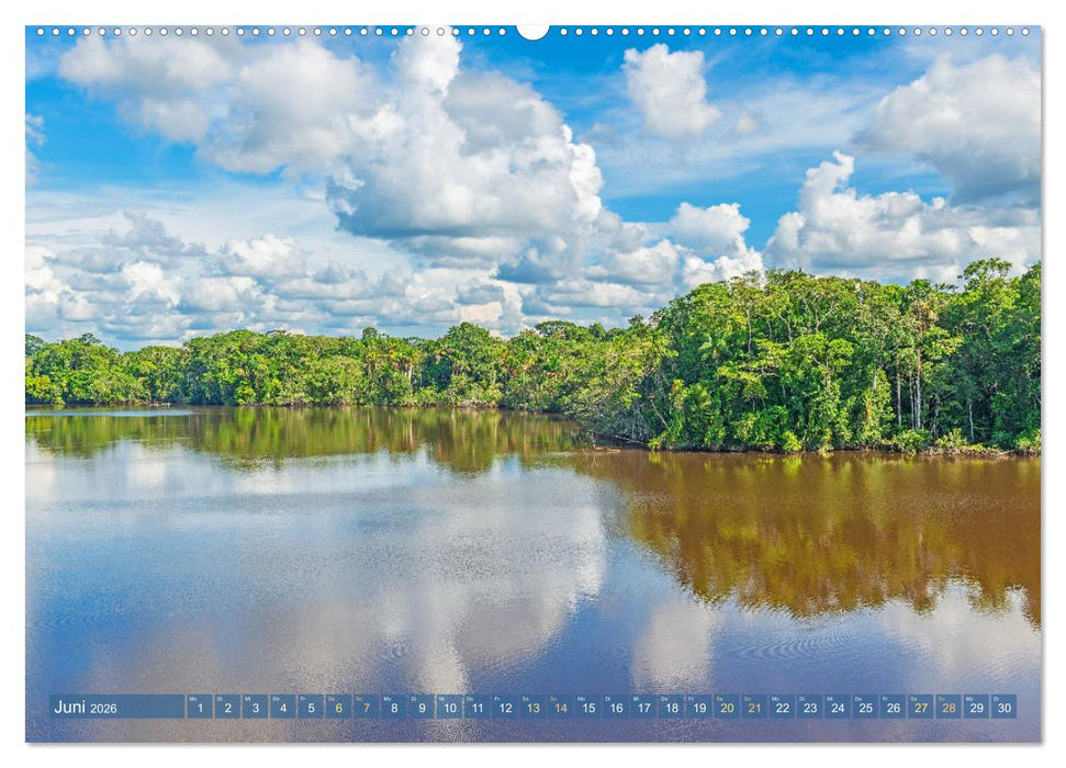 Der Amazonas: von den Anden zum Atlantik (CALVENDO Wandkalender 2026)