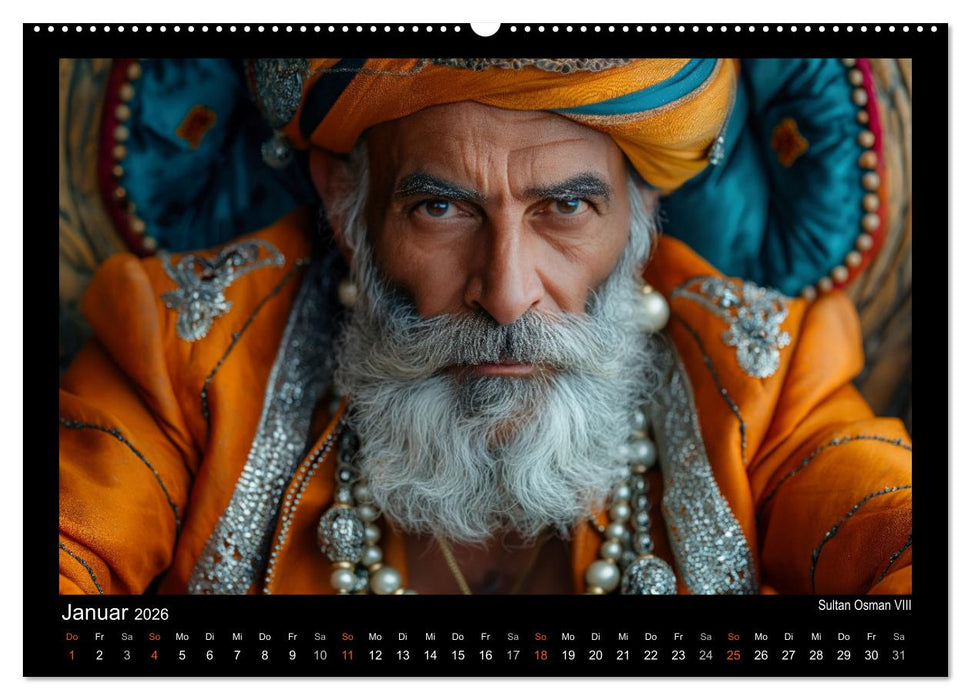 Im Palast des Sultans (CALVENDO Wandkalender 2026)