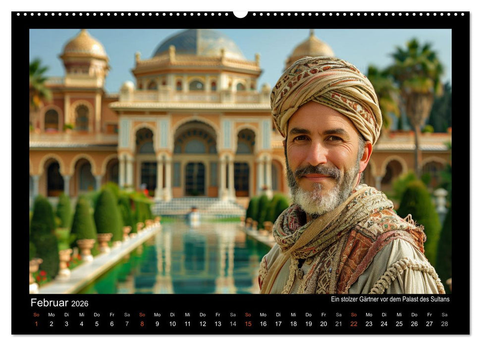 Im Palast des Sultans (CALVENDO Wandkalender 2026)