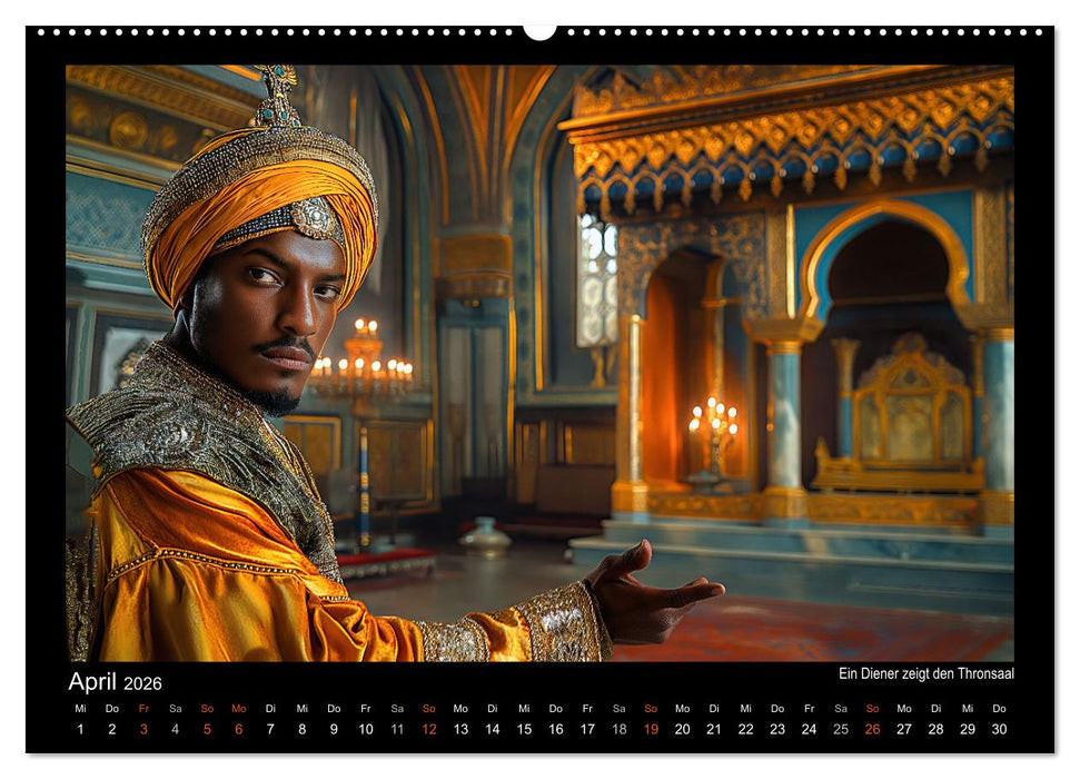 Im Palast des Sultans (CALVENDO Premium Wandkalender 2026)