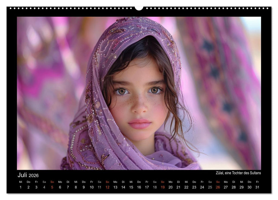 Im Palast des Sultans (CALVENDO Premium Wandkalender 2026)