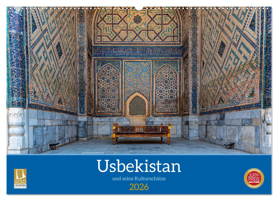 Usbekistan und seine Kulturschätze (CALVENDO Wandkalender 2026)