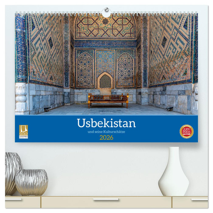 Usbekistan und seine Kulturschätze (CALVENDO Premium Wandkalender 2026)