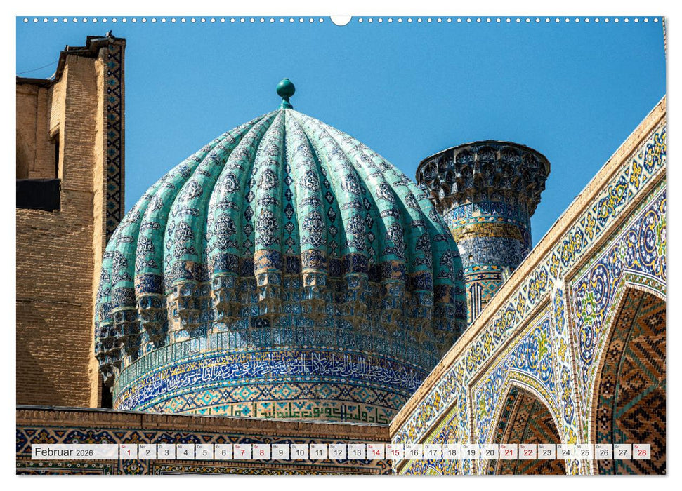 Usbekistan und seine Kulturschätze (CALVENDO Premium Wandkalender 2026)