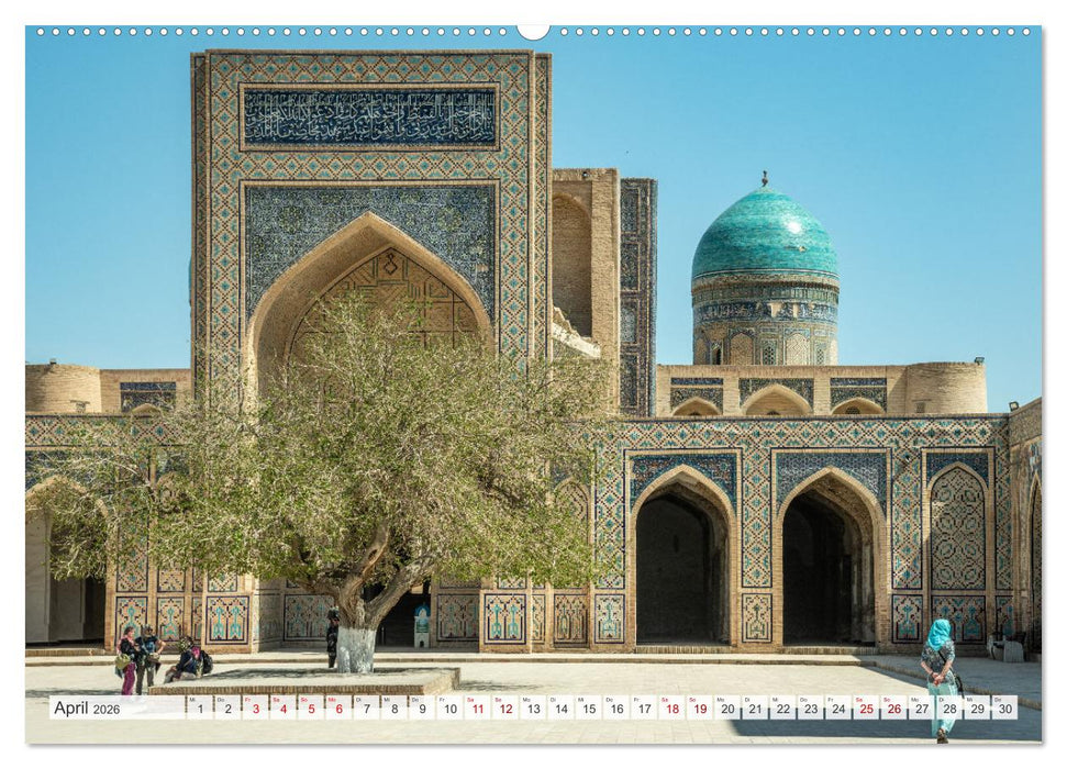 Usbekistan und seine Kulturschätze (CALVENDO Premium Wandkalender 2026)