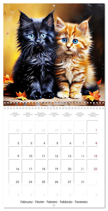 Kittens Hi Pet (CALVENDO Monthly Calendar 2026)